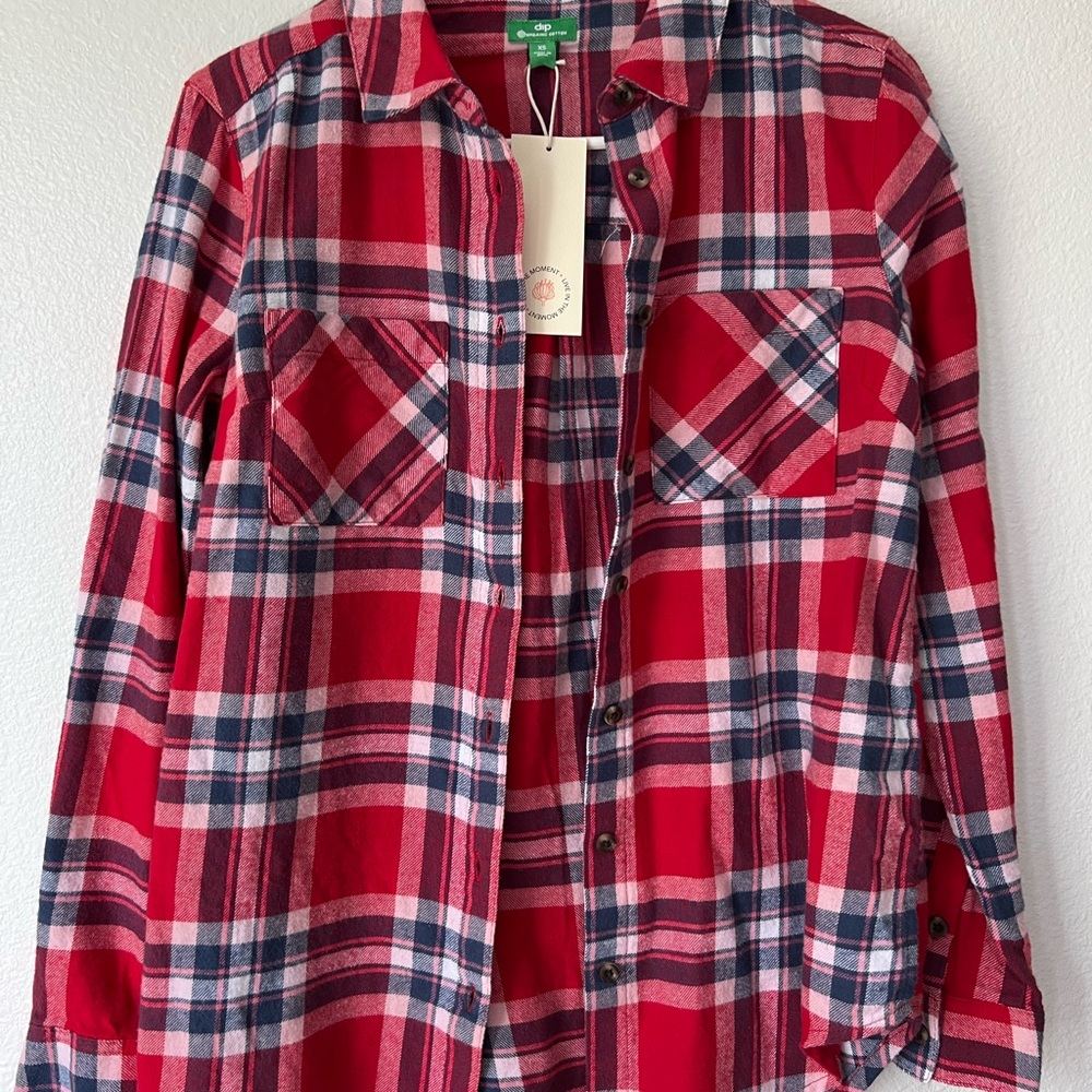 Brand new DIP flannel shirt